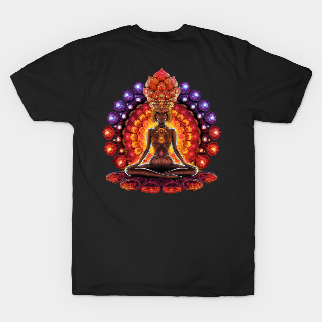 Meditation Chakra Mandala Pattern by MushMagicWear